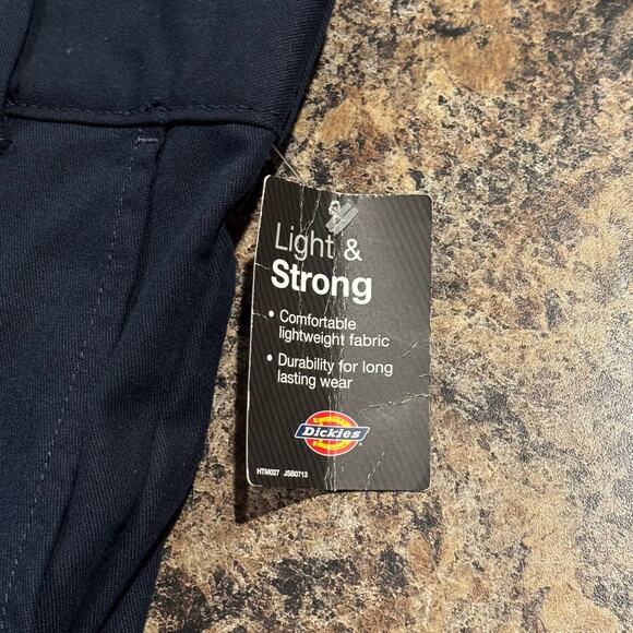 NWT Dickies Mens Pants Slim Tapered Twill Flex Workwear Utility Blue Size 29x32 - Picture 4 of 6